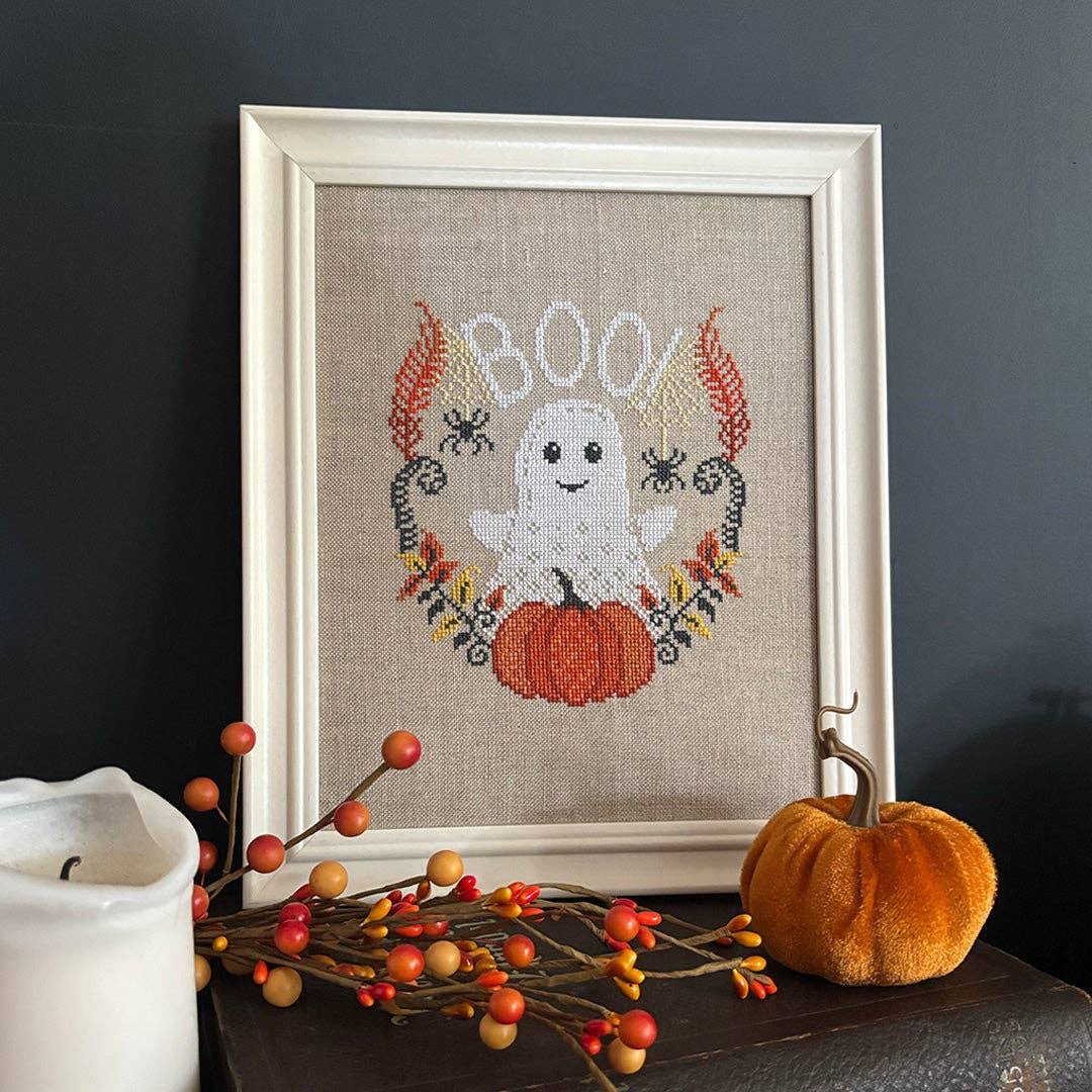 Boo Ghost - Printed Chart by Love Poppet