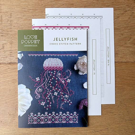 Jellyfish - Printed Chart by Love Poppet