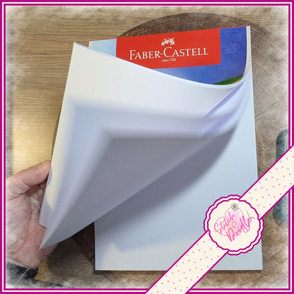 Faber-Castell Sketch Pad A4 - 100 pages - White, extra strong drawing paper