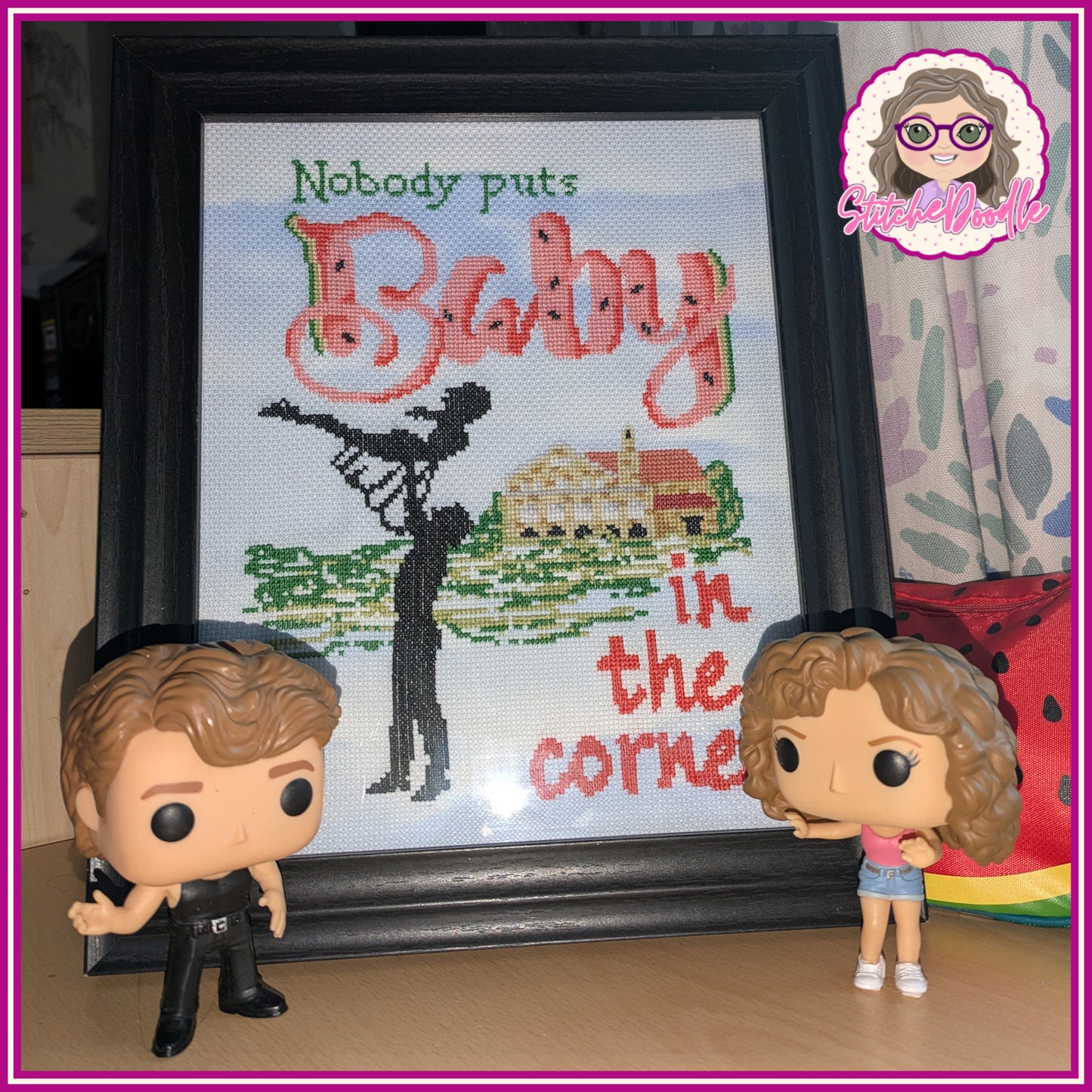Nobody Puts Baby In The Corner - Movie Inspired - Set of 2 charts - Digital Download