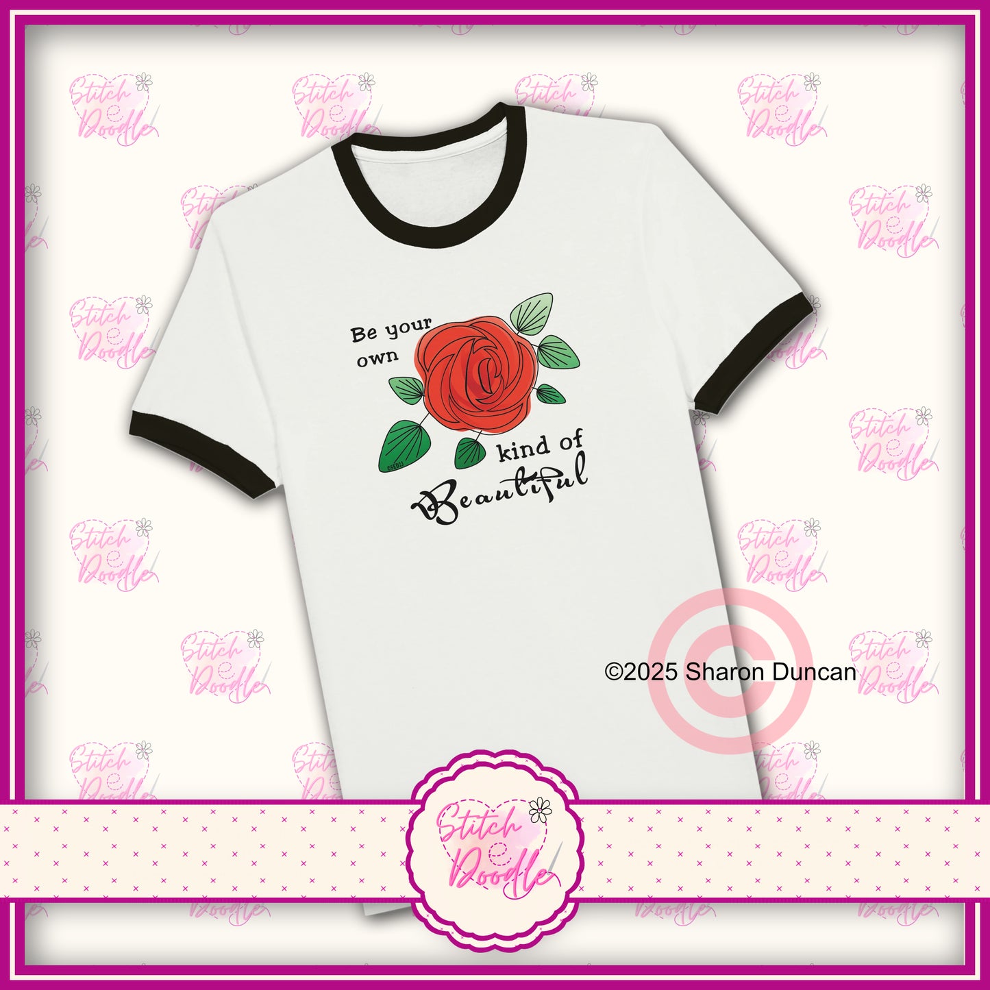 Be your own kind of beautiful - Unisex Ringer T-shirt