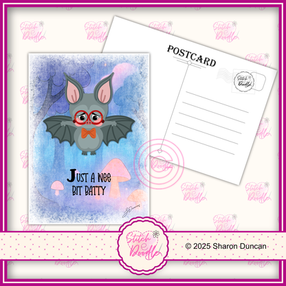 A5 Art Print/Postcard 6 Piece Collection - Too Cute To Spook - set 1