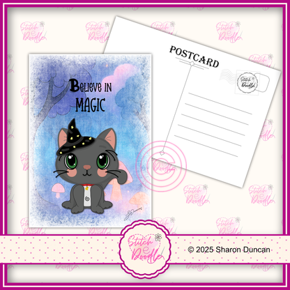 A5 Art Print/Postcard 6 Piece Collection - Too Cute To Spook - set 1