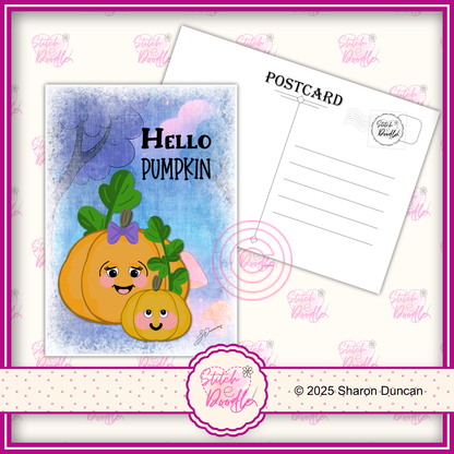 A5 Art Print/Postcard 6 Piece Collection - Too Cute To Spook - set 1