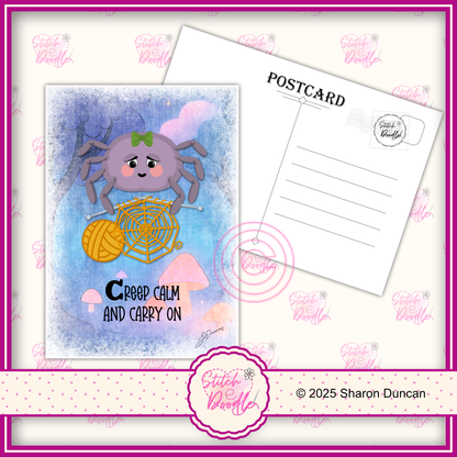 A5 Art Print/Postcard 6 Piece Collection - Too Cute To Spook - set 1