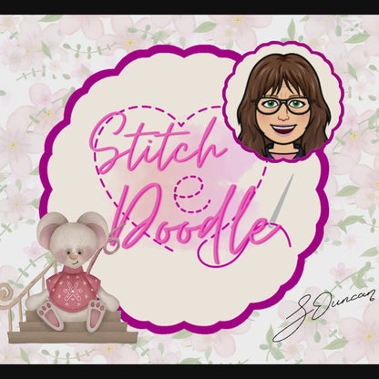 Nouveau Rose Colouring Book.  20 Original artwork designs.