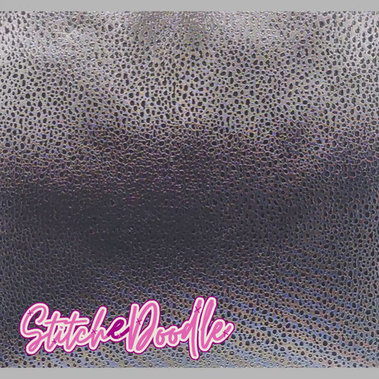 Two Hearts Beaded Keyring or Bag Charm in Lilac and Silver - Ideal Gift