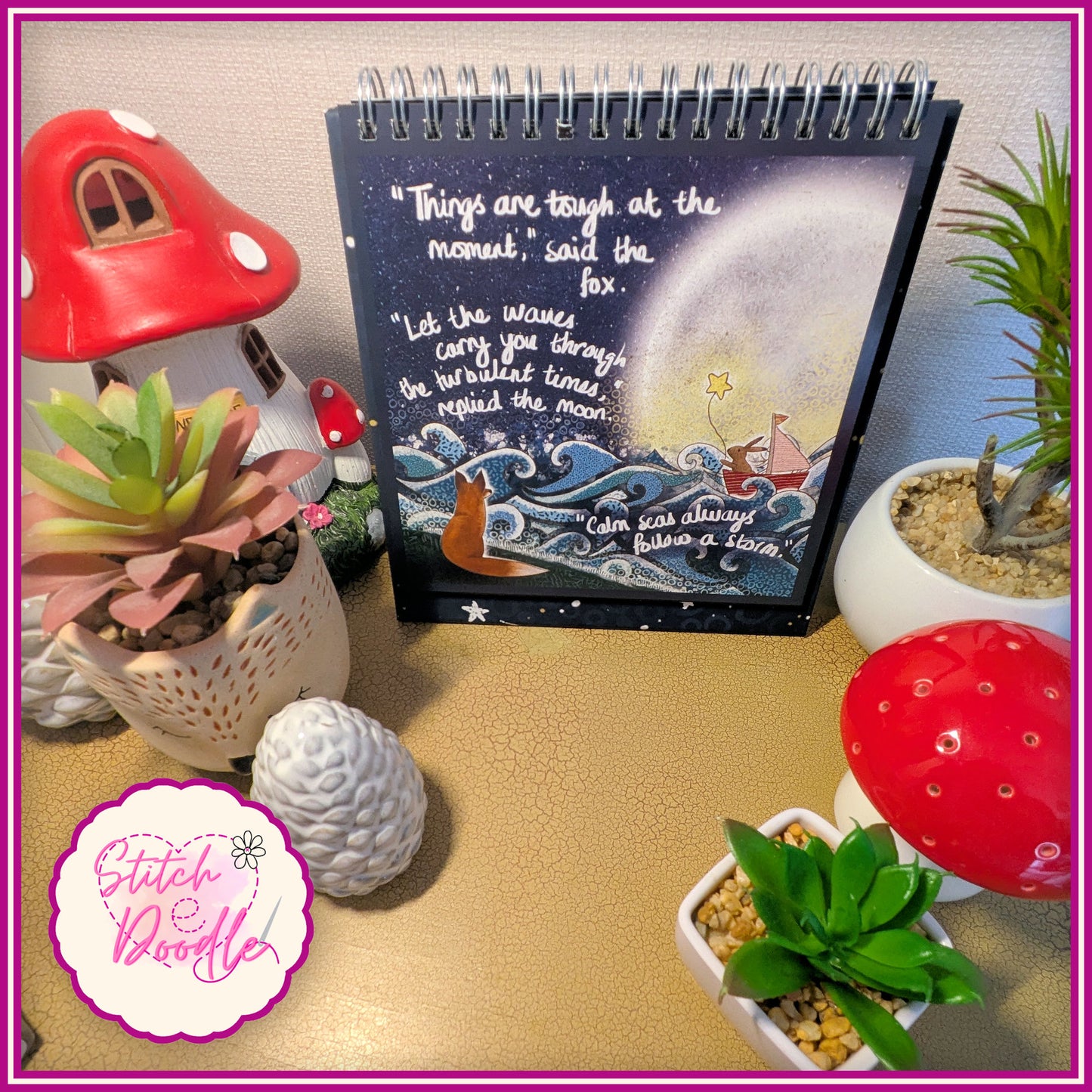 50 Inspiring Images from Fox Under the Moon.  *FREE bookmark worth £3 when you purchase this item.