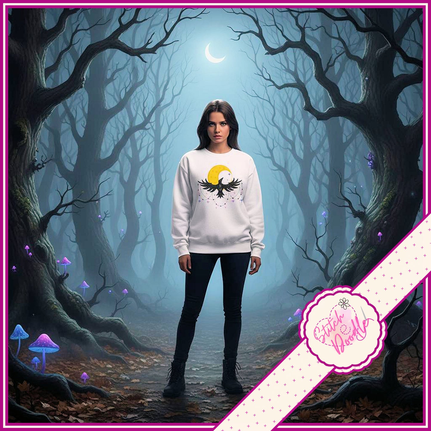 Dream Raven Classic Unisex Crewneck Sweatshirt.  S to 4XL