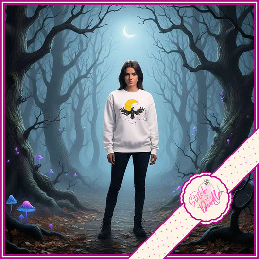 Dream Raven Classic Unisex Crewneck Sweatshirt.  S to 4XL - 5 Colour options