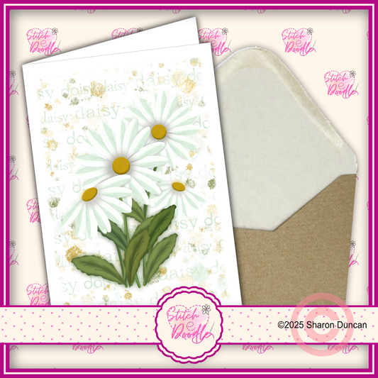 Thinking of You Greeting Card - Daisy