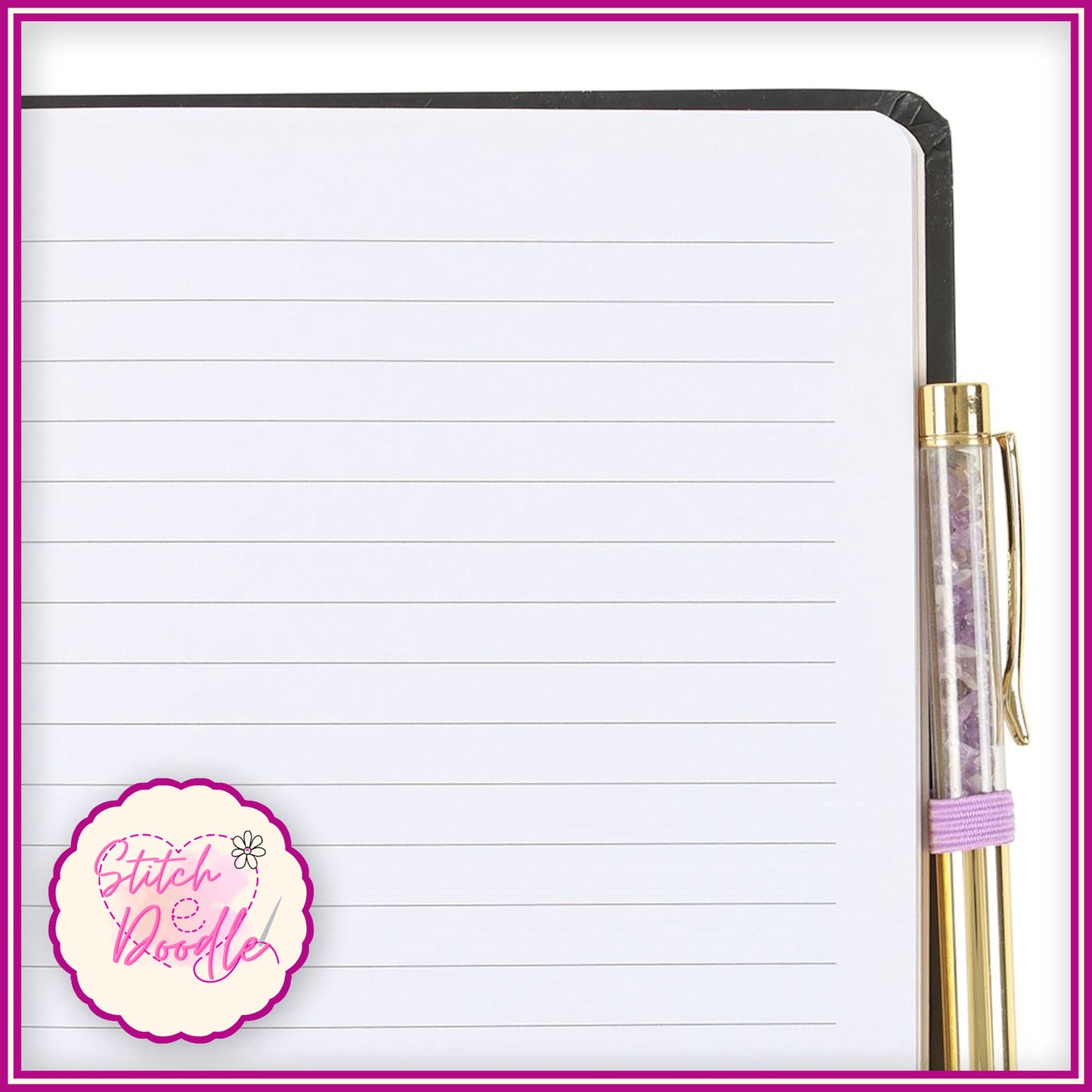 A5 Crystal Journal - In My Witch Era Journal with Amethyst Pen